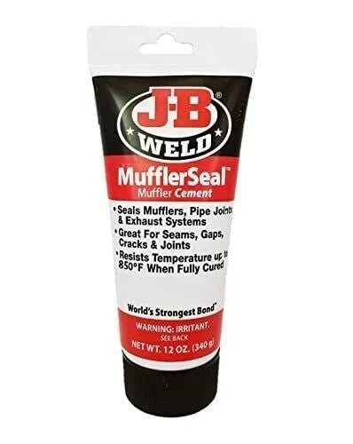 J-B Weld 37912 MufflerSeal Muffler Cement 12 oz. Tube - XAutomotive GroupJ-B Weld 37912 MufflerSeal Muffler Cement 12 oz. TubeJ-B Weldvariant_barcode#Image #1