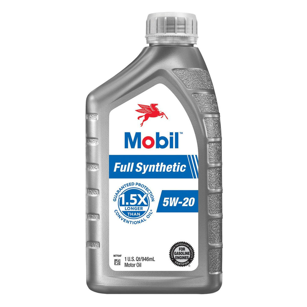 Mobil Full Synthetic Motor Oil 5W-20, 1 Qt, Case/6 - XAutomotive GroupMobil Full Synthetic Motor Oil 5W-20, 1 Qt, Case/6Mobilvariant_barcode#Image #1