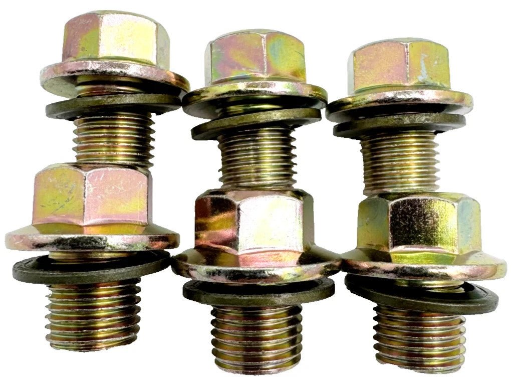 6pc 14mm-12X1.25 Oil Drain Plug 77-38X (90341-12012) for Toyota RAV4 2004-2021 - XAutomotive Group6pc 14mm-12X1.25 Oil Drain Plug 77-38X (90341-12012) for Toyota RAV4 2004-2021XAUTOMOTIVE GROUPvariant_barcode#Image #1