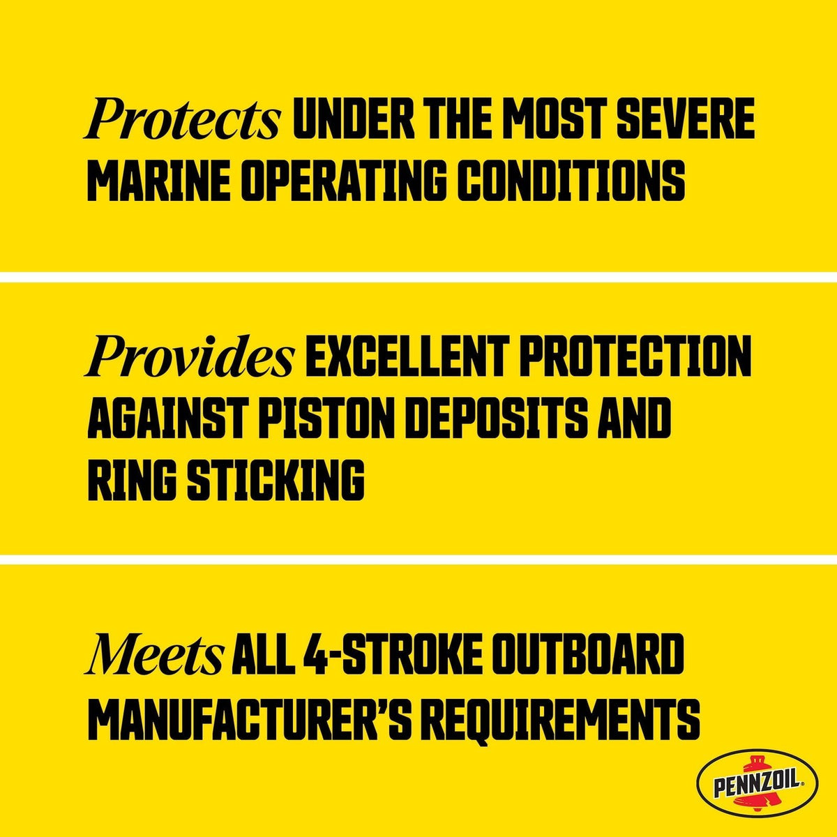Pennzoil Marine Premium Plus Outboard 4-Cycle 25W-40 Engine Oil, 1 Gallon - XAutomotive GroupPennzoil Marine Premium Plus Outboard 4-Cycle 25W-40 Engine Oil, 1 GallonPennzoilvariant_barcode#Image #3