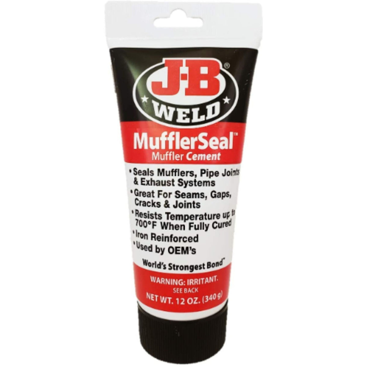 J-B Weld 37912 MufflerSeal Muffler Cement 12 oz. Tube - XAutomotive GroupJ-B Weld 37912 MufflerSeal Muffler Cement 12 oz. TubeJ-B Weldvariant_barcode#Image #1