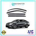 Window Visors Rain Guard Window Vent Deflectors For KIA Forte 2019-2024 - XAutomotive GroupWindow Visors Rain Guard Window Vent Deflectors For KIA Forte 2019-2024XAUTOvariant_barcode#Image #1