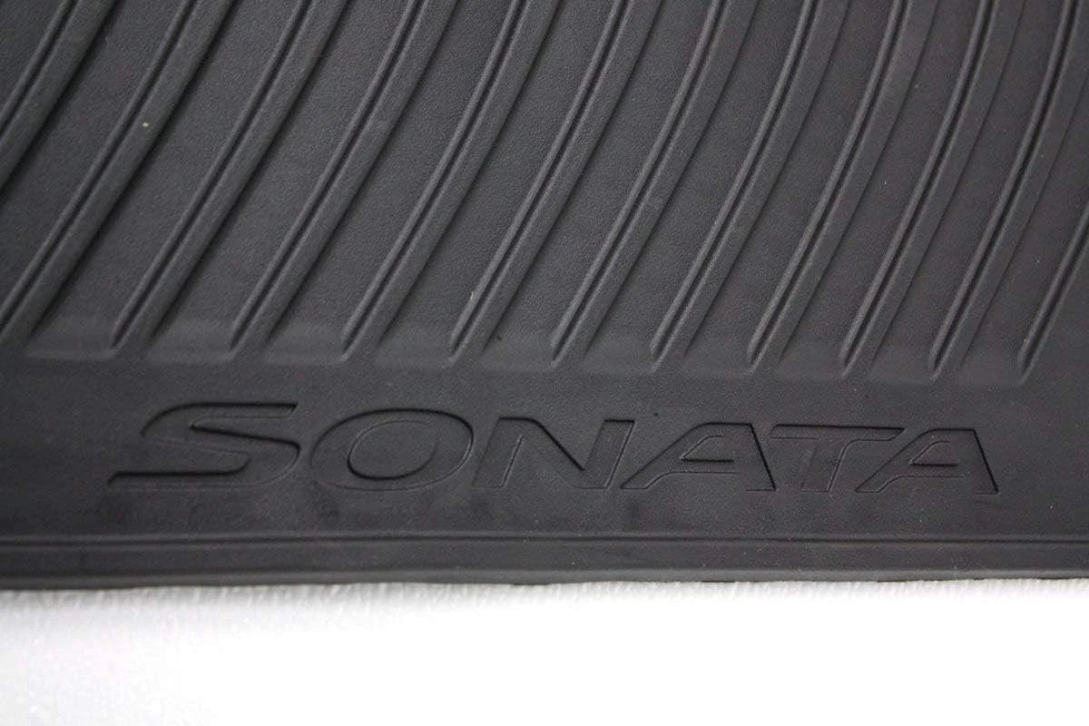 For Hyundai Sonata 2015-2019 Black All Weather Floor Mat Set C1F13-AC000
