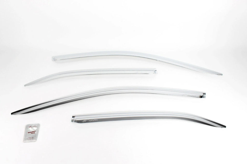 For Hyundai Tucson 2016-2019 Chrome Window Visors Rain Guard Window Deflector