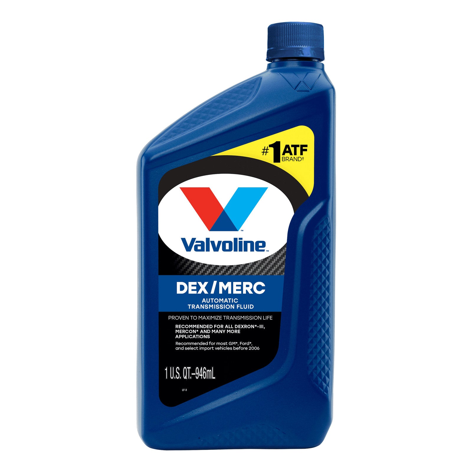 Valvoline DEX/MERC Automatic Transmission Fluid, 6 Quarts Part no. 798153